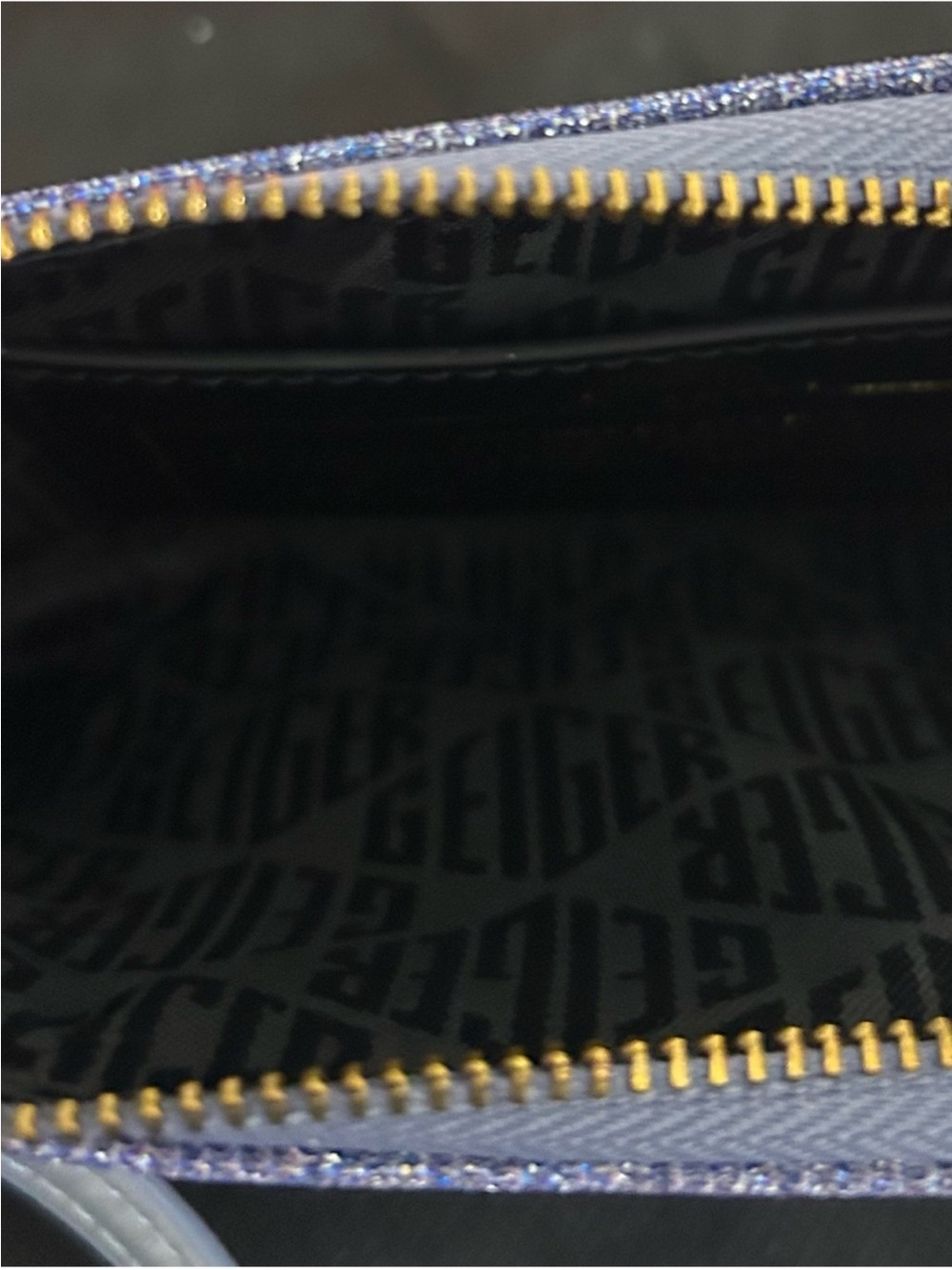 COMFY LOW 🔥 Kurt Geiger London Highgate Lavender Sparkle Mini Shoulder Bag 💫 - Picture 5 of 14